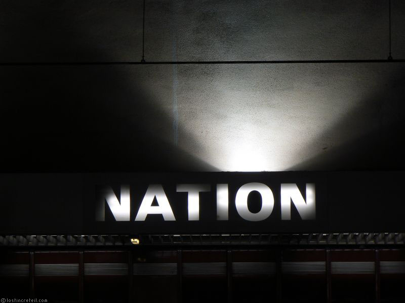 Nation RER station